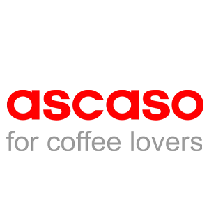 Ascaso Logo in rot und grau