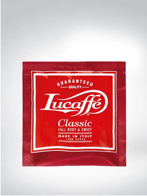 Lucaffé Classic coffee pod from Italy, full-bodied and sweet taste