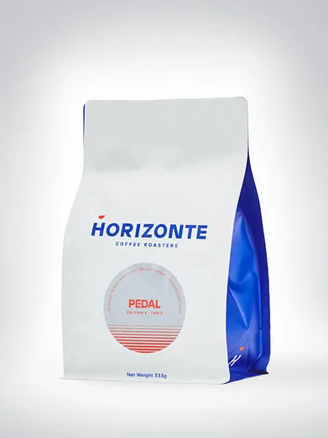 Packung Horizonte Kaffeebohnen Pedal, 333g aus Kolumbien