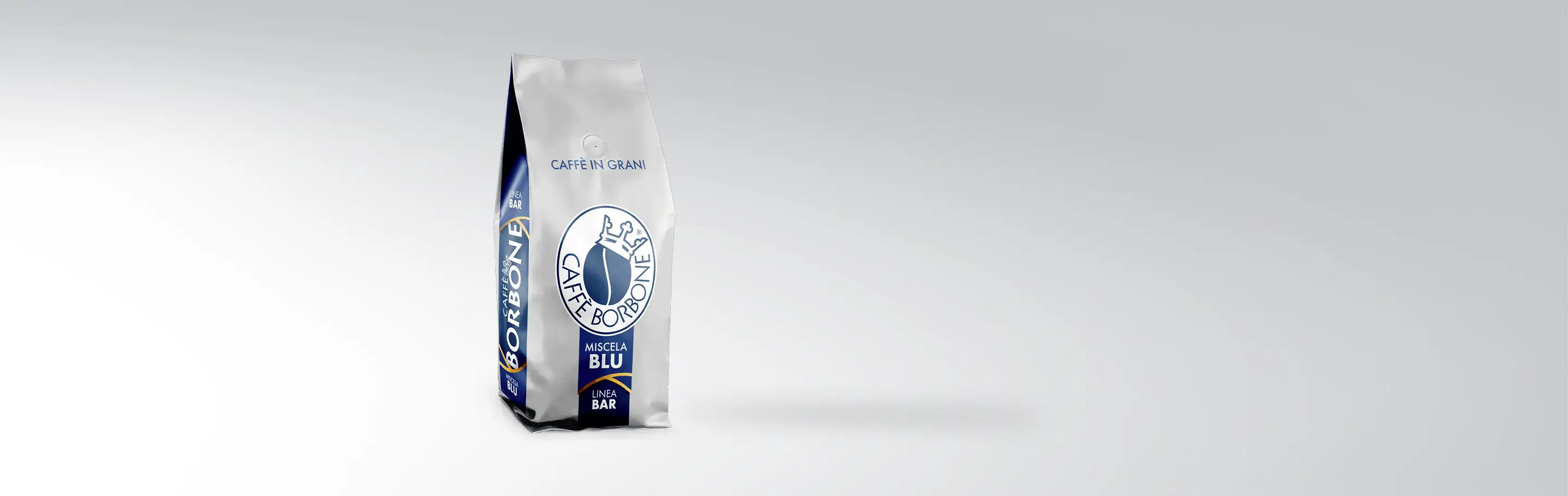 Package of Caffè Borbone Miscela Blu Coffee Beans, 1 kg