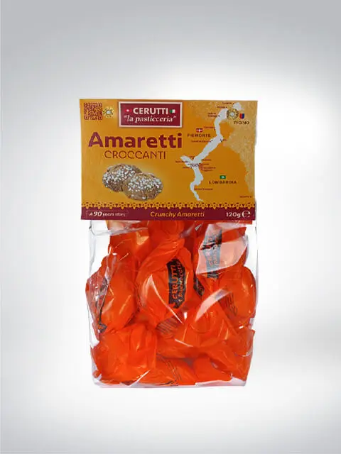 Packung Amaretti Croccanti von Cerutti, 120g