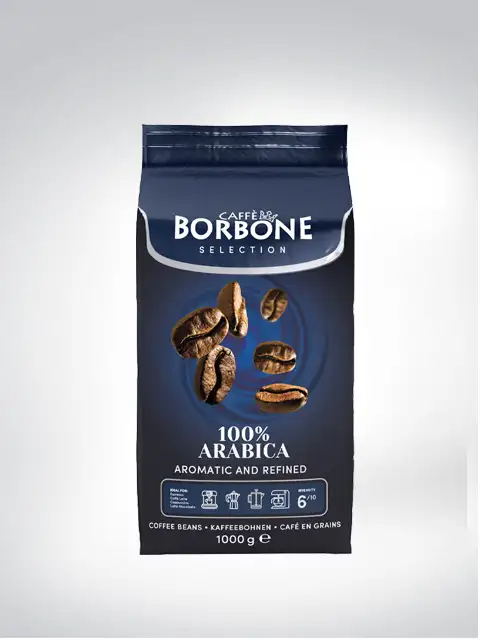 Packaging Caffe Borbone 100% Arabica Coffee, 1000g, aromatic and refined