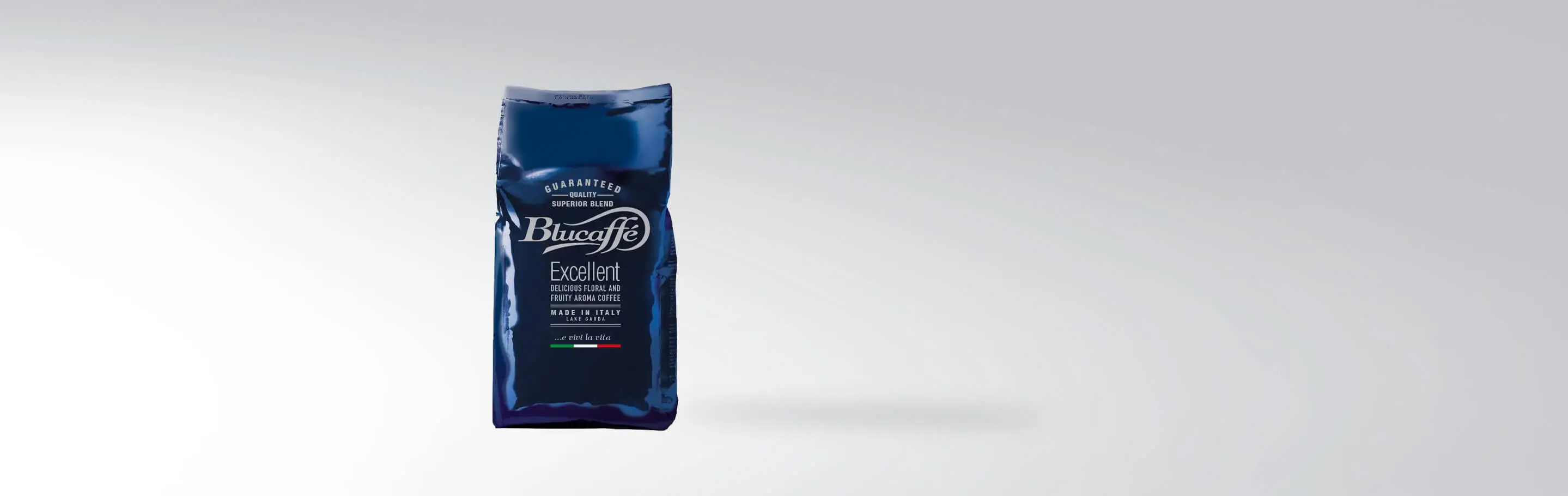 Pack of Blucaffè Excellent Coffee with floral and fruity aroma