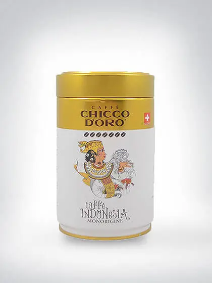 Chicco d'Oro Kaffee Indonesia Monorigine in goldener Dose, 250g