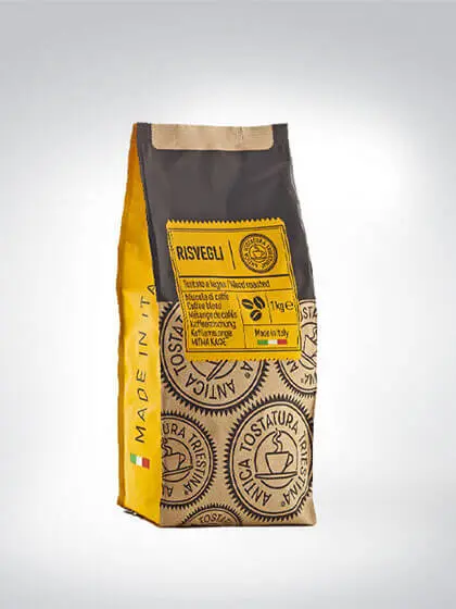 Packung italienischer Kaffeebohnen Risveglio, 1 kg