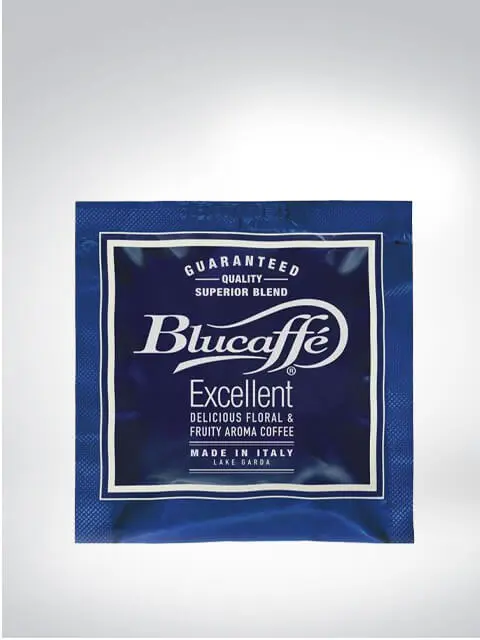 Pack of Blucaffé Excellent coffee, made in Italy. Superior blend with floral and fruity aroma.