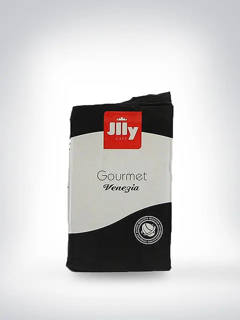 Verpackung des Jilly Café Gourmet Venezia Kaffees, 500g